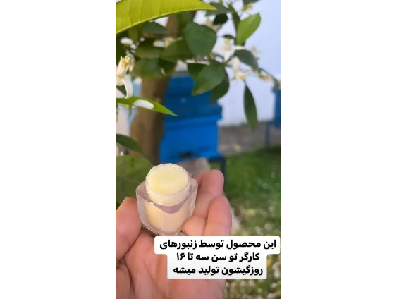 ژل رویال خالص که برای حفظ سلامتی و جوانسازی بسیار مفیده.