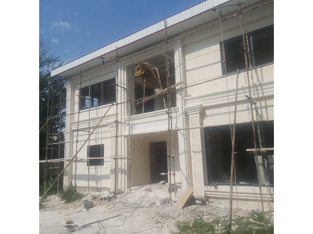 زیرسازی نمای سیمان بری