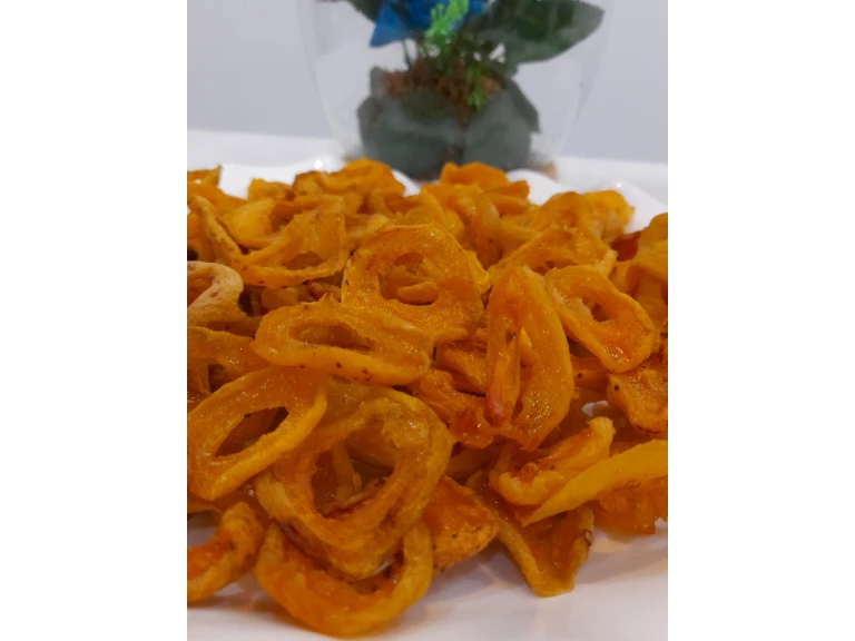 زردآلو خشک اسلایس شده
خوشمزه و پرخاصیت
طعم شیرین
تولید کارگاه خونگی، طعم و مزه‌ای دلچسب
