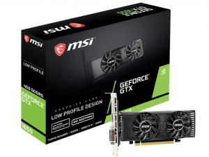 کارت گرافیک MSI مدل MSI GeForce GTX 1650 4GB LP OC حافظه 4 گیگابایت

MSI GeForce GTX 1650 4GT LP OC 4GB Graphics Card
✅☑️ مشخصات فیزیکی
ابعاد168×105×37 میلی‌متر
وزن292 گرم
نوعکارت گرافیک داخلی
 ✅☑️چیپست
سازنده تراشه گرافیکیNVIDIA
موتور پردازش گرافیکی GPUNVIDIA® GeForce® GTX 1650
فرکانس Boost هسته گرافیکیBoost: 1695 MHz
هسته های پردازشی CUDA896 واحد
✅☑️ حافظه گرافيکي
رابط حافظه رم128 بیت
میزان حافظه4 گیگابایت
نوع حافظهGDDR5
فرکانس حافظه8 Gbps
 ✅☑️مشخصات فنی گرافیک
درگاه ارتباطیPCI Express x16 3.0
فن2 عدد
پشتیبانی از HDCP
حداقل توان مورد نیاز PSU300 وات
✅☑️ رابط برنامه نویسی API
DirectX12
OpenGL4.5
 ✅☑️درگاه
پورت HDMI1 عدد
پورت DVI1 عدد
حداکثر رزولوشن دیجیتال4320 * 7680 پیکسل
 ✅☑️مزایا و معایب
مزایا4 گیگابایت حافظه از نوع GDDR5
موتور پردازش گرافیکی NVIDIA® GeForce® GTX 1650
سیستم خنک کننده قوی
پشتیبانی از hdcp