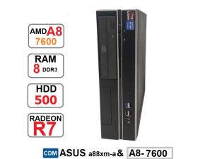 مینی کیس CDM ASUS AMD A8-7600 با رم 8 گیگ



☑️ مدل مادربرد   ASUS a88xm-a سوکت +FM2

https://www.asus.com/SupportOnly/A88XMA/HelpDesk_CPU/   

☑️رم 8 گیگ 4x2 ddr3     ( قابل ارتقاء تا 32 گیگ در 4 اسلات رم) ساپورت رم با باسهای بالا

✅  پردازنده  حرفه ای  AMD A8-7600 Radeon R7, 10 Compute Cores 4C+6G   

https://www.cpubenchmark.net/cpu.php?cpu=AMD+A8-7600+APU&id=2311

☑️ هارد  500 گیگ  HDD   ( قابل ارتقاء  به حجم های بالاتر )  و نصب چهار عدد هارد HDD+SSD   

✅  درایو نوری  دارد  

☑️ پاور اورجینال شرکتی  24 پین  با استاندارد 80 پلاس   

✅ فن خنک کننده  اختصاصی خود AMD  

☑️ گرافیک  مجتمع داخلی پردازنده  مدل Radeon R7 series  مناسب گیم . 

 ✅ بایوس مادربرد حالت تنظیم دستی دارد . این امکان را دارید از 256 مگ تا 2 گیگ گرافیک اختصاصی برای سیستم  تعریف کنید .

☑️ اطلاعات بیشتر گرافیک در عکسهای آگهی  مشخص میباشد .

مینی کیس استوک CDM ASUS AMD A8-7600

