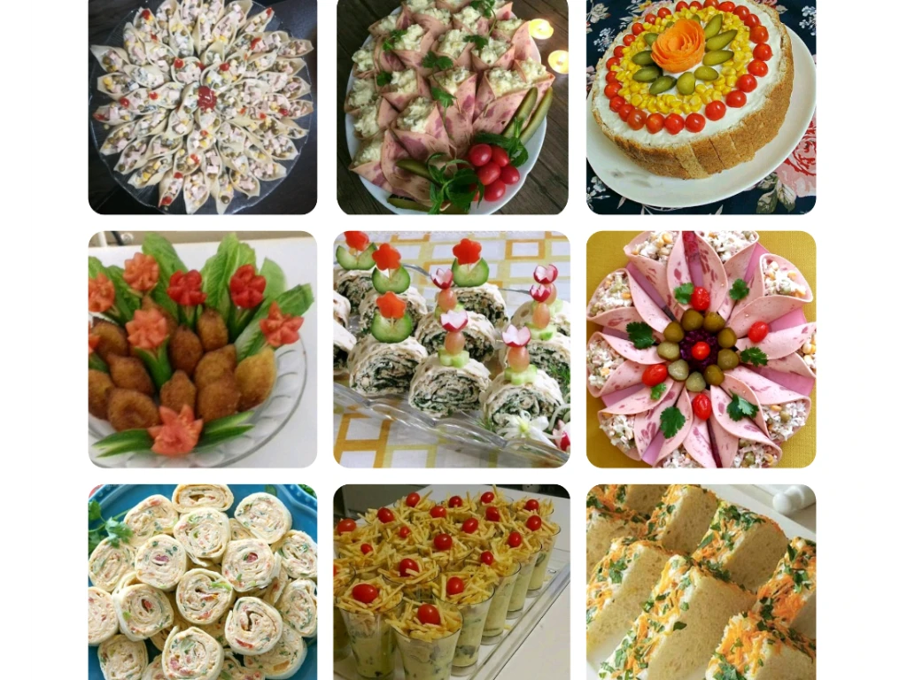تو آشپزخونه گیلان بانو 

انواع فینگر فود  ، کلاب ،  ساندویچ  ، سالادهای سرد ، کیک مرغ و غذاهای فانتزی تهیه می شه .

این غذاها رو می تونید به عنوان پیش غذا 
پذیرایی برای میهمانی های عصر و میان وعده 
برای جشن تولد و مراسم نامزدی و حنابندان و ...
استفاده کنید. 

🌺 🌺  با محصولات ما از میهمانان خود ، شیک پذیرایی کنید 🌺🌺