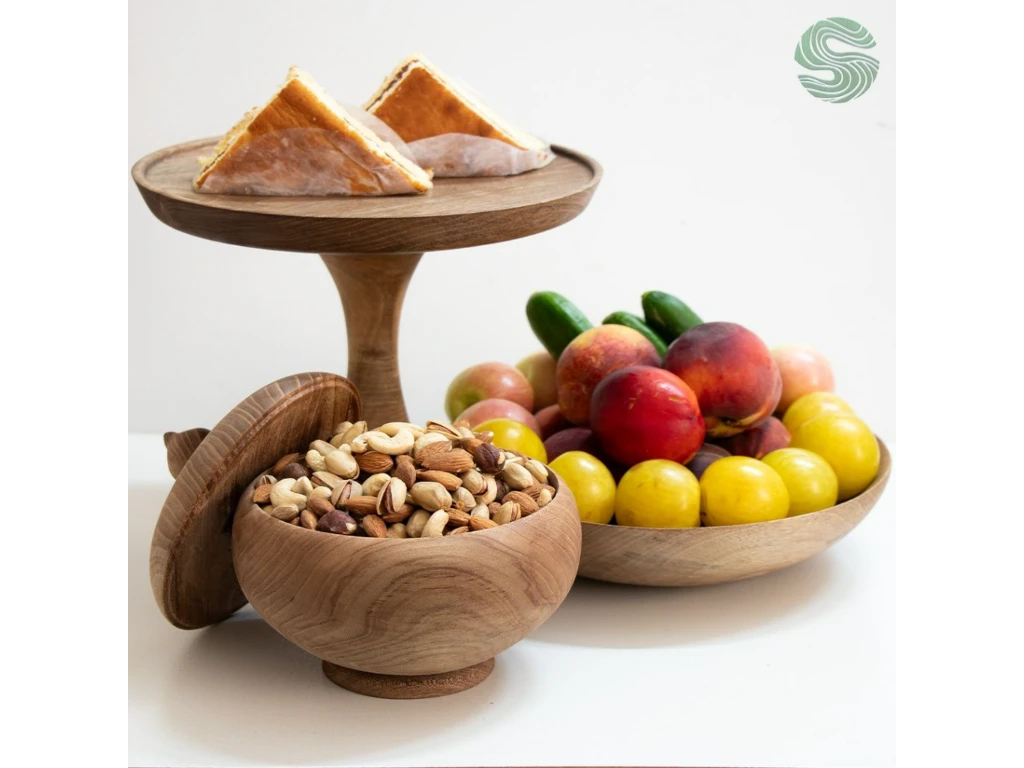 ست پذیرایی چوبی